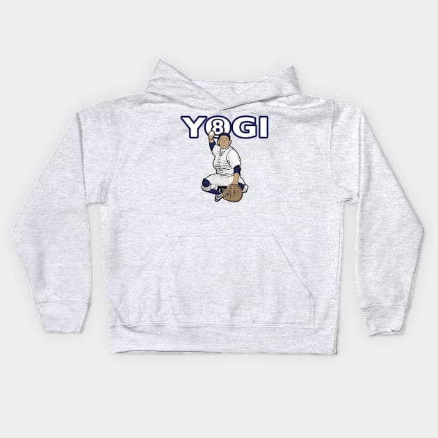 Yankees Yogi 8 Kids Hoodie by Gamers Gear